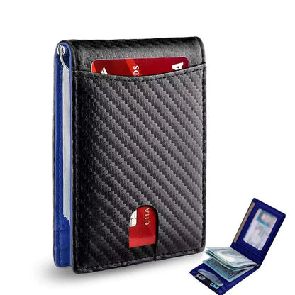 RFID Carbon Fiber Men's Wallet
