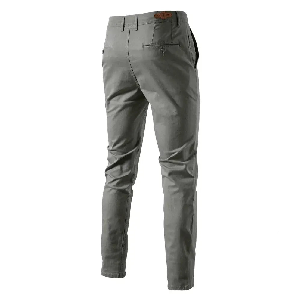AIOPESON's Casual Cotton Men Trousers - ShopHub