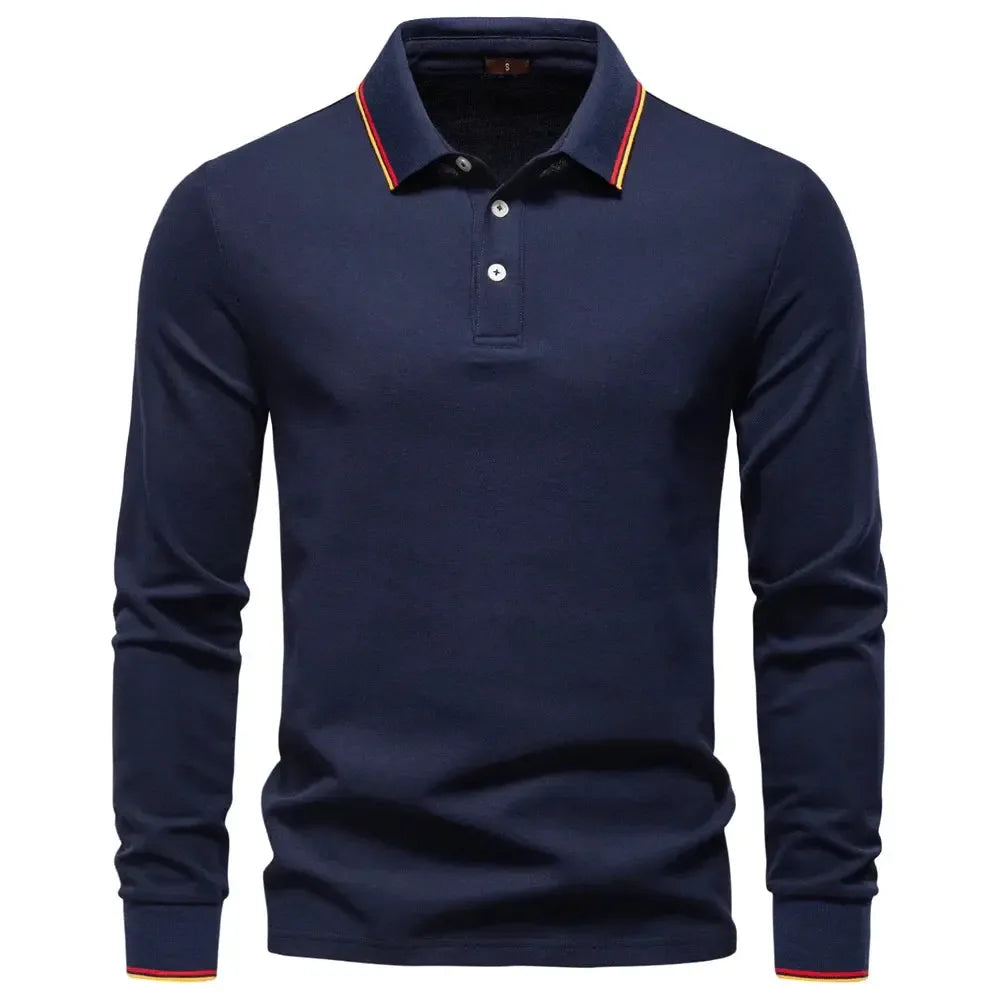 AIOPESON Men's Mock Neck Polo Shirts - ShopHub