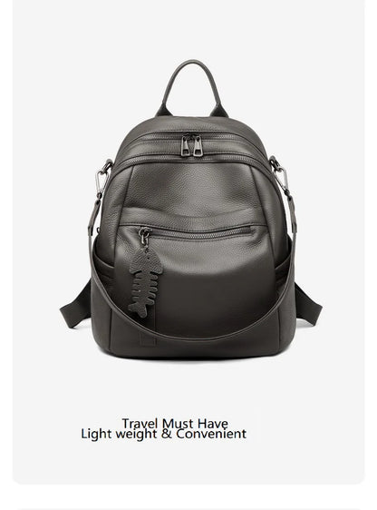 ZOOLER 100% Real Leather Backpack