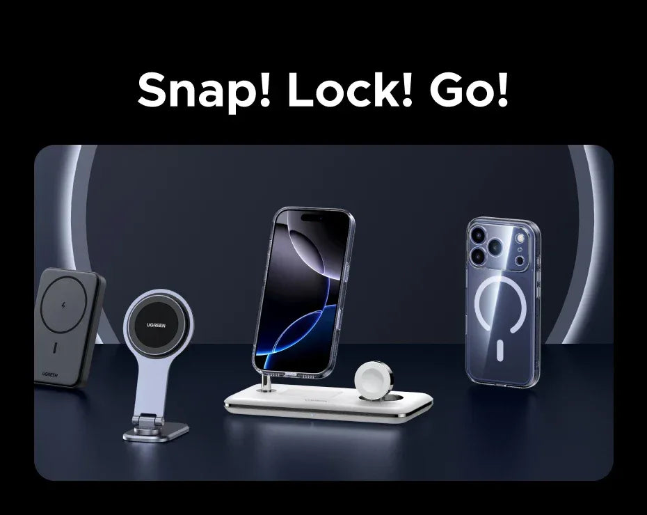 UGREEN Magnetic Case for iPhone 17, 16, 15, 14, 13 & 12 - ShopHub