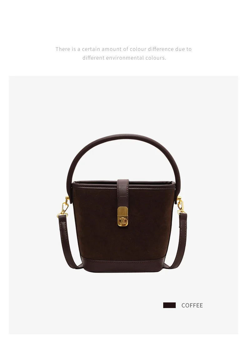FOXER Crossbody Bucket Bag