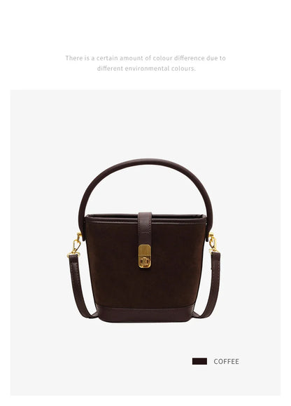 FOXER Crossbody Bucket Bag