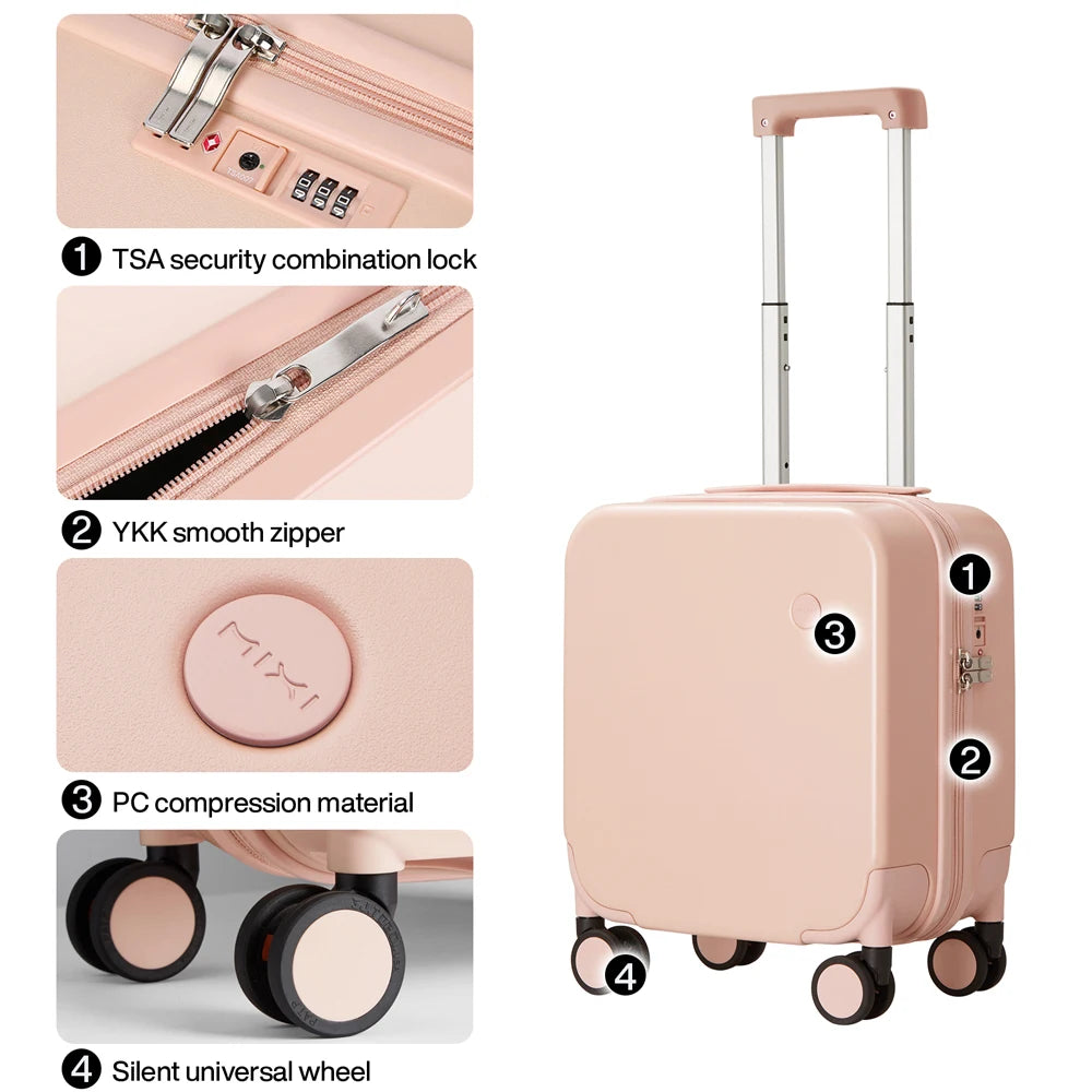 Mixi Compact 14-inch carry-on luggage