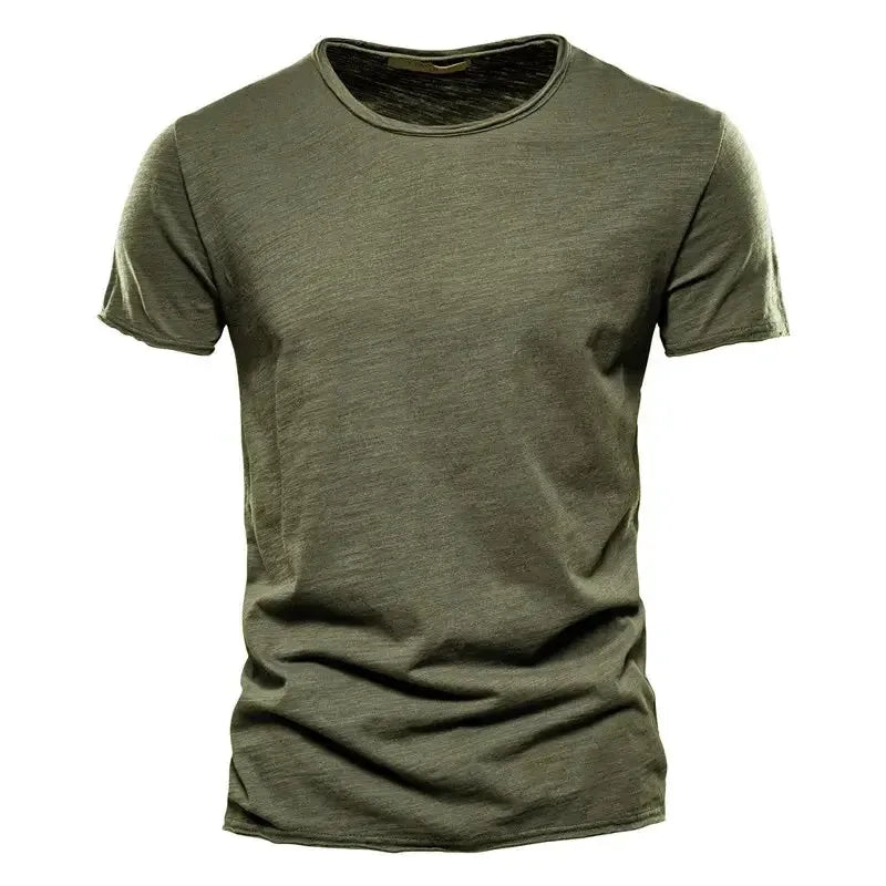 AIOPESON 100% Cotton Men's T-Shirts - ShopHub