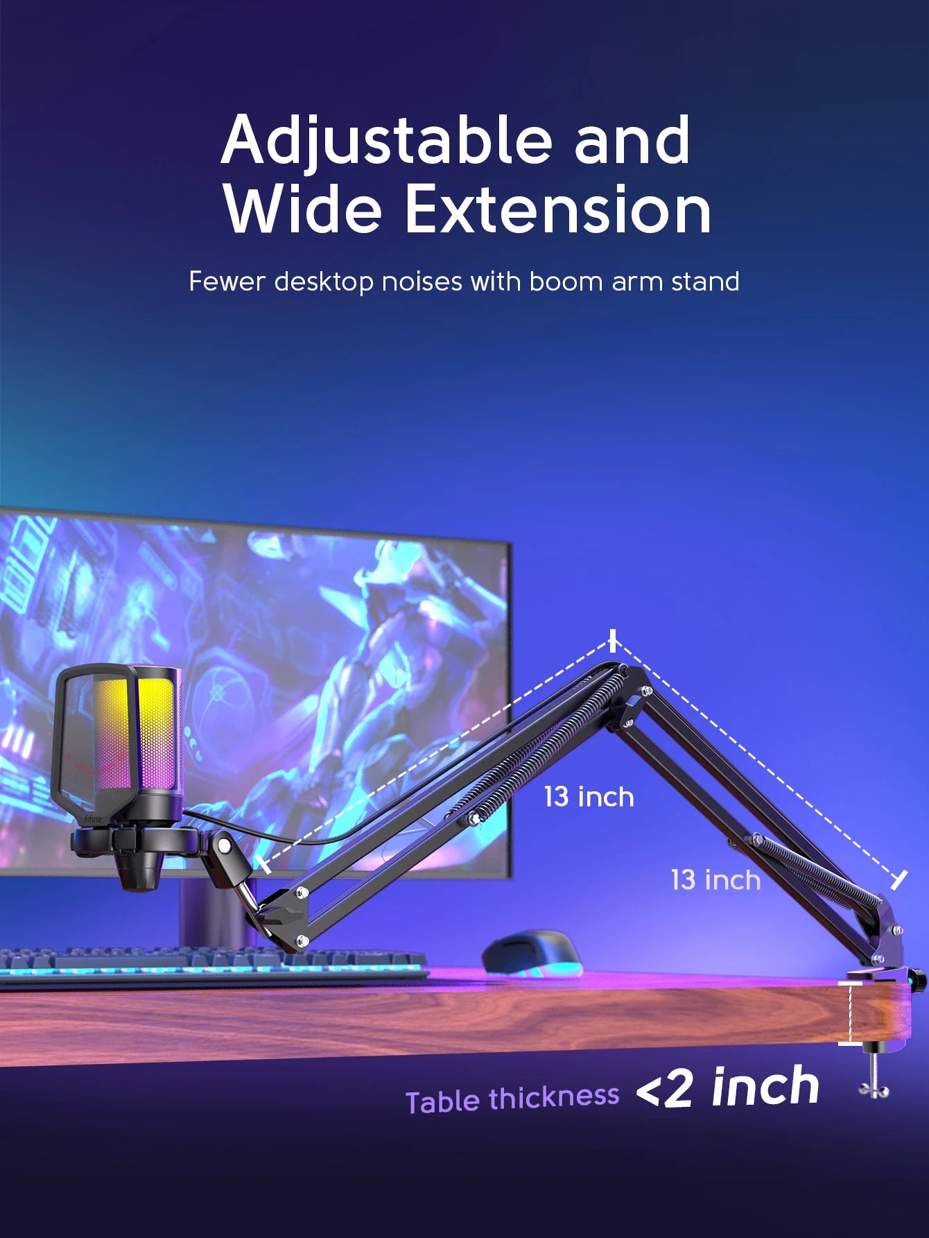 Unlock Your Gaming Potential with the FIFINE Gaming USB Microphone Kit