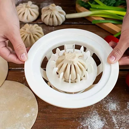 Easy-Use Non-Stick Dumpling Mold, Food-Grade Plastic for Making Uniform Pastries, Smooth Surface