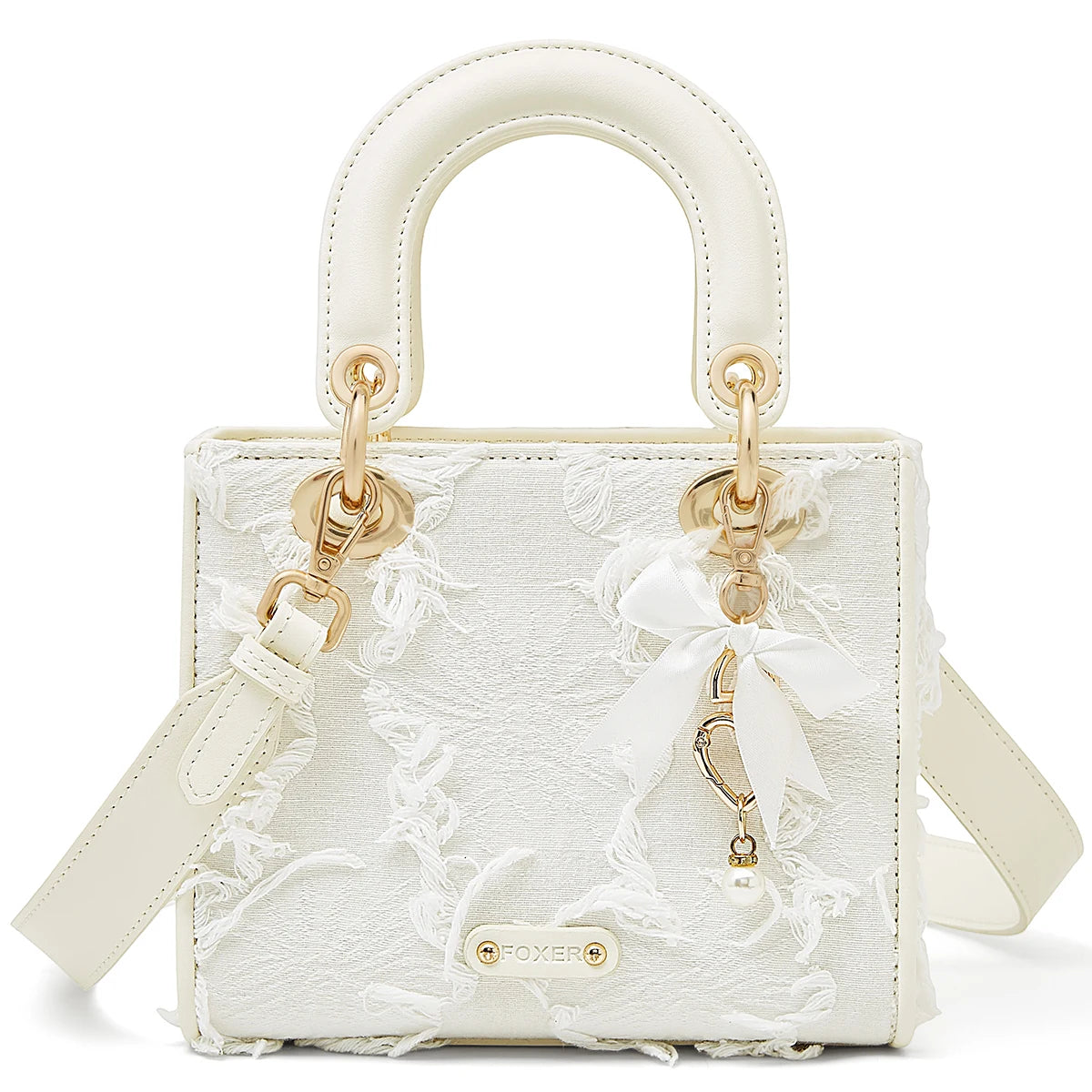 FOXER Lady's Handbag – Elegant Crossbody Bag in Premium Fabric