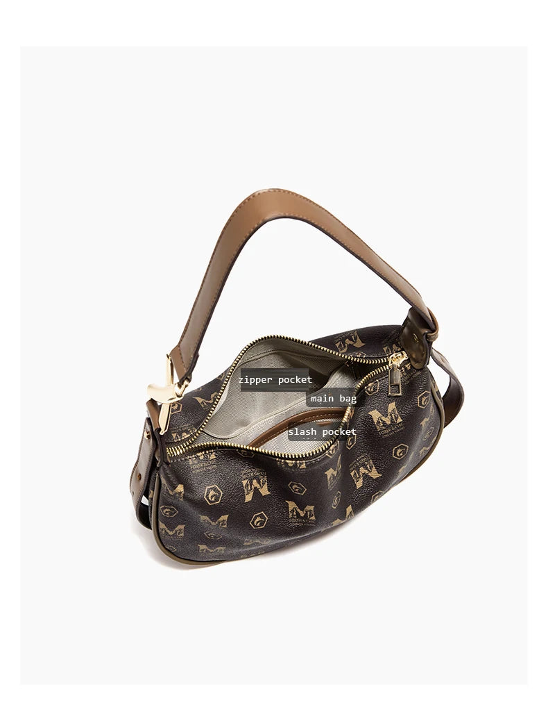 FOXER PVC Leather Women's Shoulder Bag