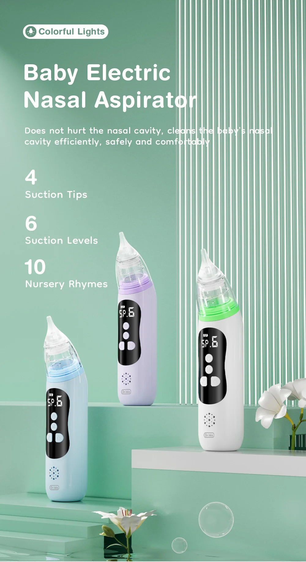 MAMIJOY Electric Nasal Aspirator