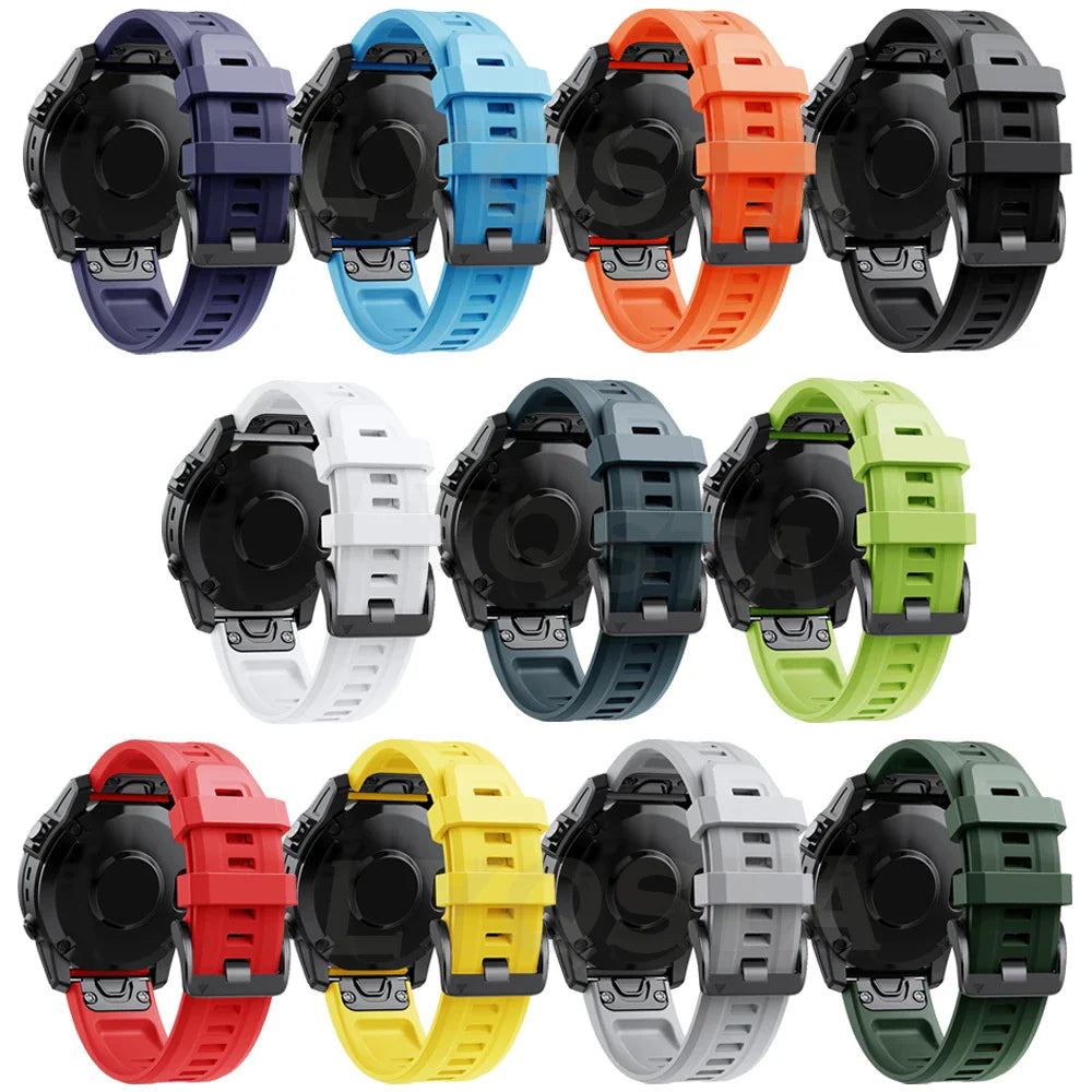 QuickFit Silicone Strap for the Garmin Forerunner 935 & 945 (available in 12 colours) Habicare