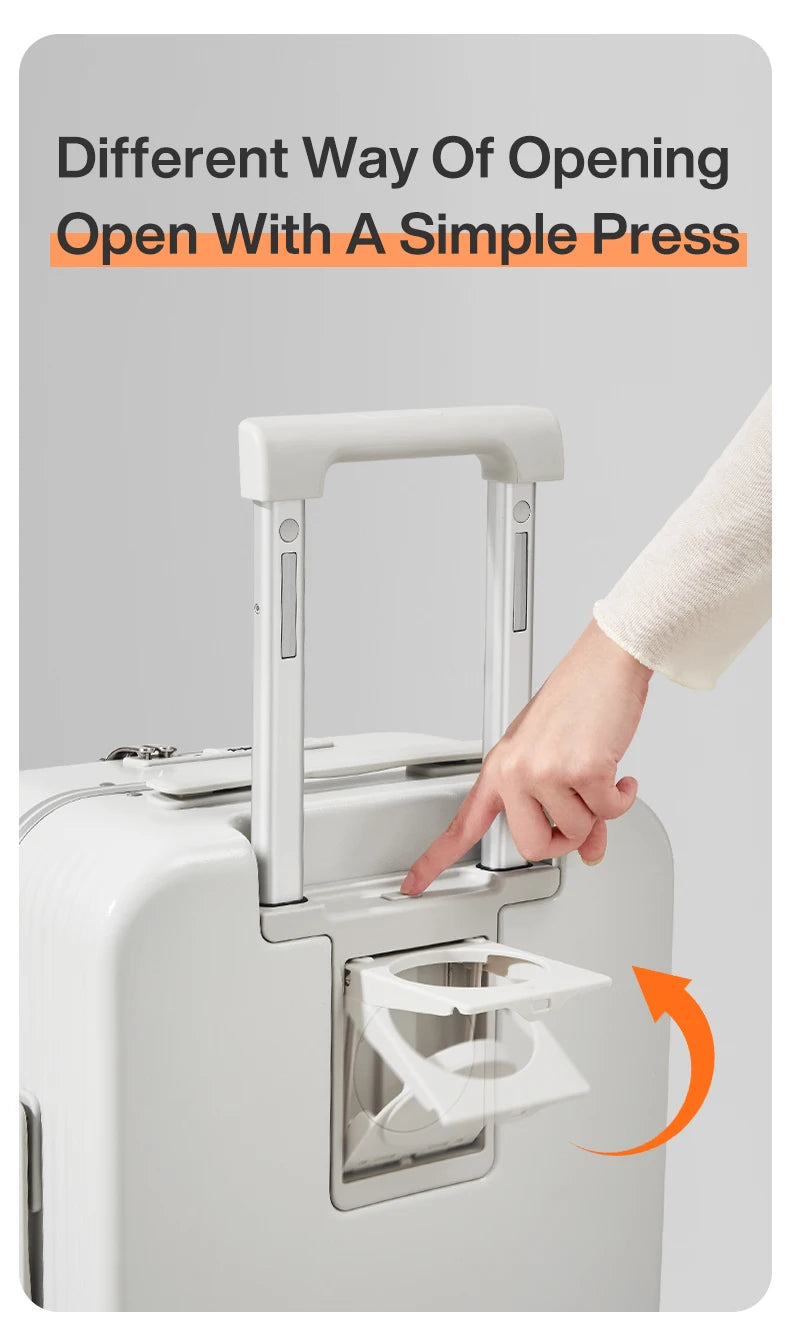 Mixi Aluminum Frame Rolling Luggage
