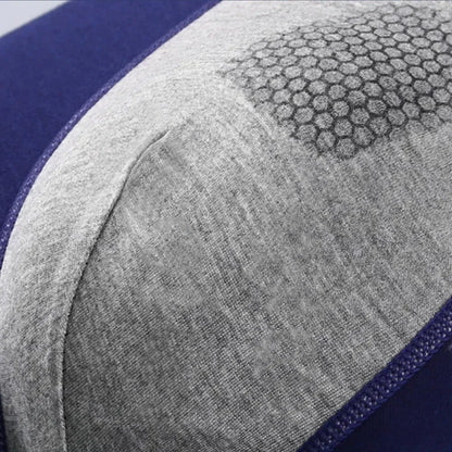 MiiOW 4Pcs Men's Breathable Cotton Underwear with Graphene Antibacterial Technology - Comfortable U Convex Bag Crotch Boxers