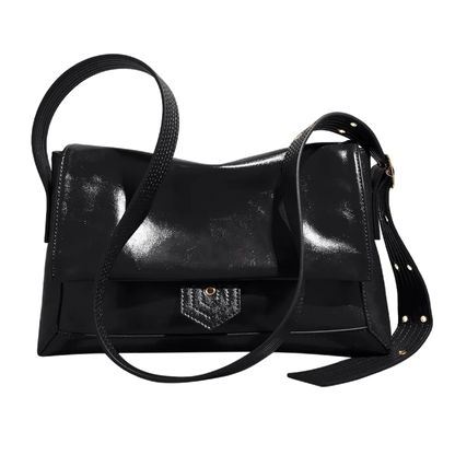 Retro Women's Shoulder Bag 2026 New Simple Large Tote Bag Split Leather + PU Female Soild Crossbody Bag Purse