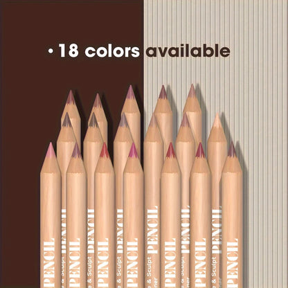 6pcs Velvet Matte Lip Liner Set
