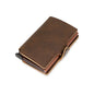 Slim Metal Business Card Holder with RFID Protection