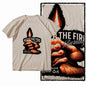 G19 Beige Cotton Men's o-neck COOLMIND  Graphic T-shirt |  Streetwear Big Size Cool men's Tee Tshirt