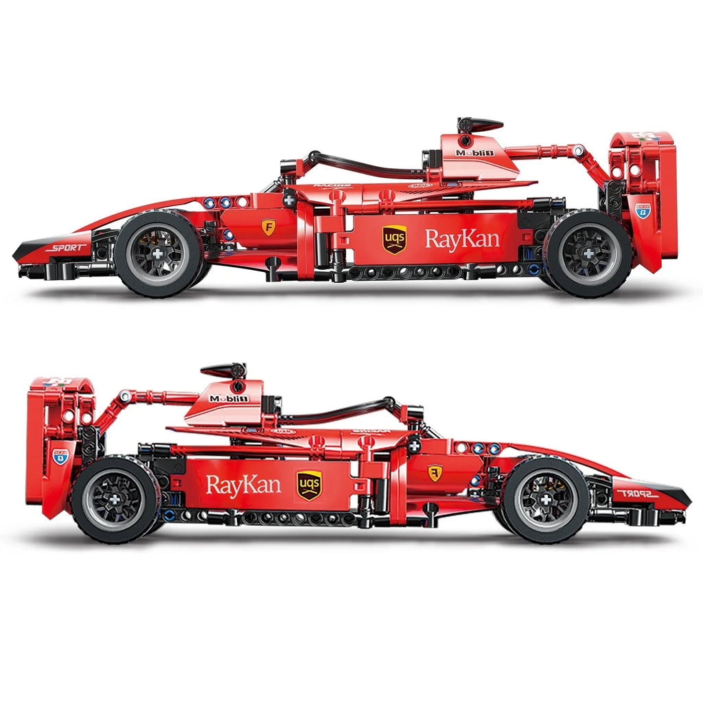 TOYLINX Red F1 RC Race Car Building Set - ShopHub