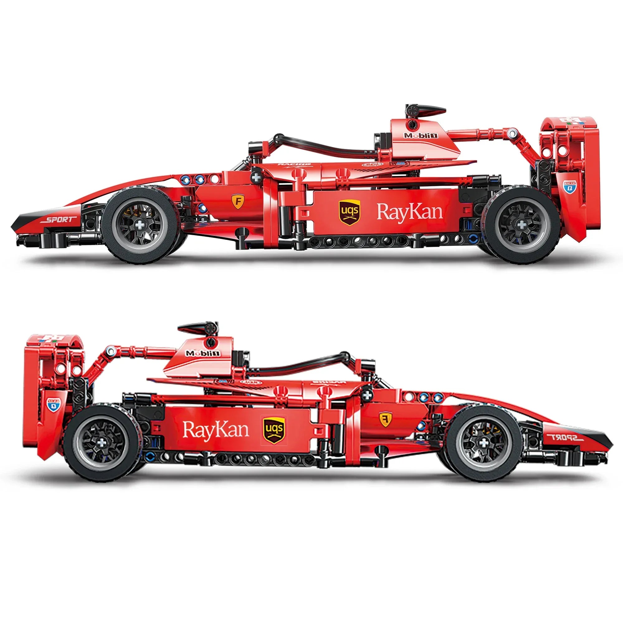 TOYLINX Red F1 RC Race Car Building Set - ShopHub