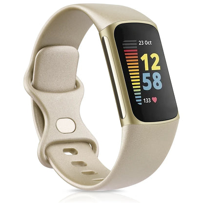Silicone Sport Strap for the Fitbit Charge 5 Series (25 colours available) Habicare