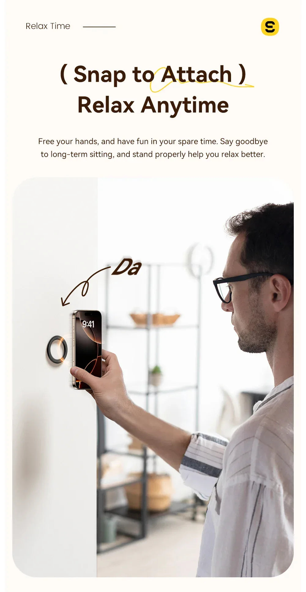 Essager Magnetic Metal Ring - ShopHub