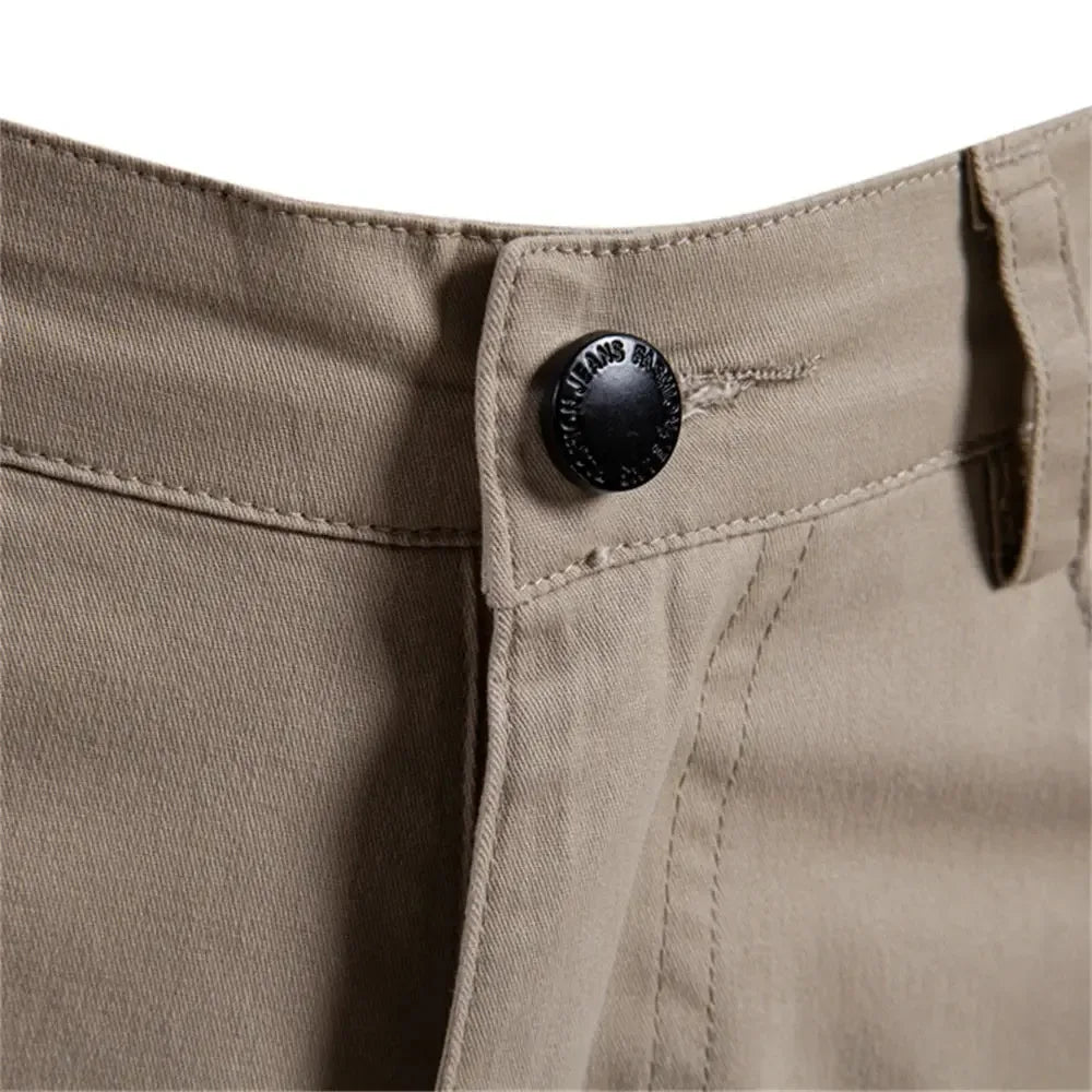 AIOPESON Men's 100% Cotton Summer Shorts - ShopHub