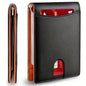 Rfid Carbon Fiber Men Wallets Man Card Holder Money Bag Slim Thin Mini Wallet Male Small Short Purse Black Walet Billfold Vallet