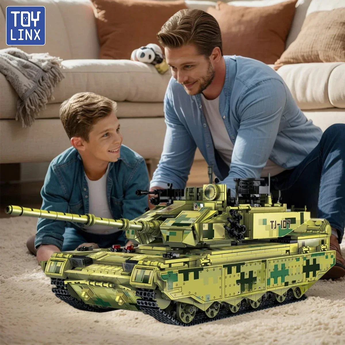 TOYLINX Tank Building Block Toy Set - ShopHub