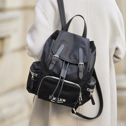 ZOOLER Oxford & Leather Backpack