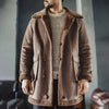 MADEN Retro B7 Faux-Shearling Coat | Coffee