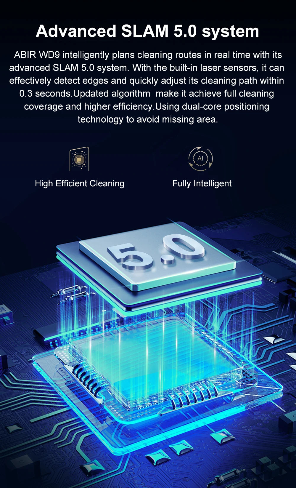 ABIR WD9-4-Way Robot Window Cleaner