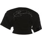 Kliou Rhinestone Decoration T-Shirt