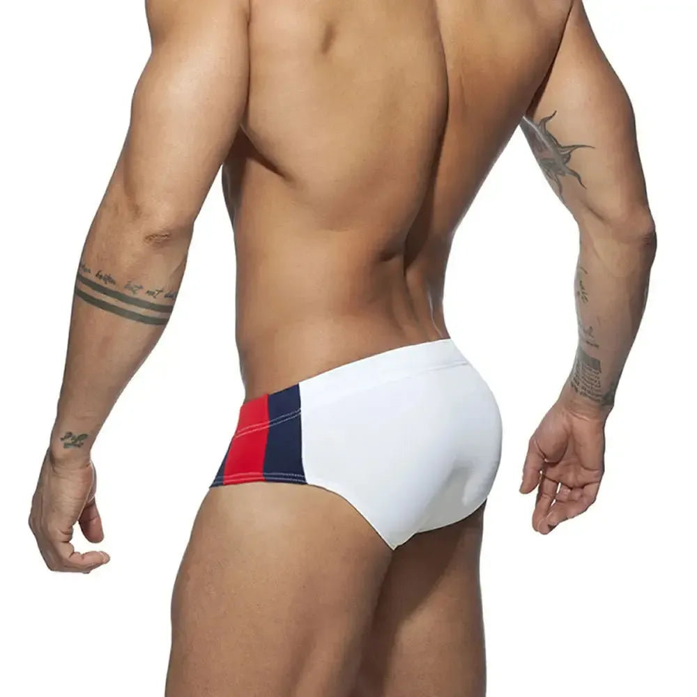 UXH Men's Low Waist Swim Briefs - ShopHub