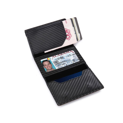 Rfid Carbon Fibe Airtag Wallets