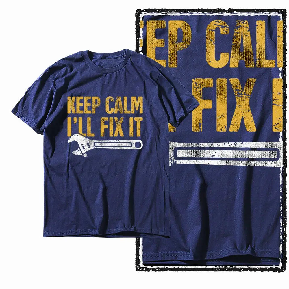G11 NAVY Cotton Men's Big Size Car Theme Graphic T-shirt |  Streetwear Cool O-neck men's Tee Tshirt