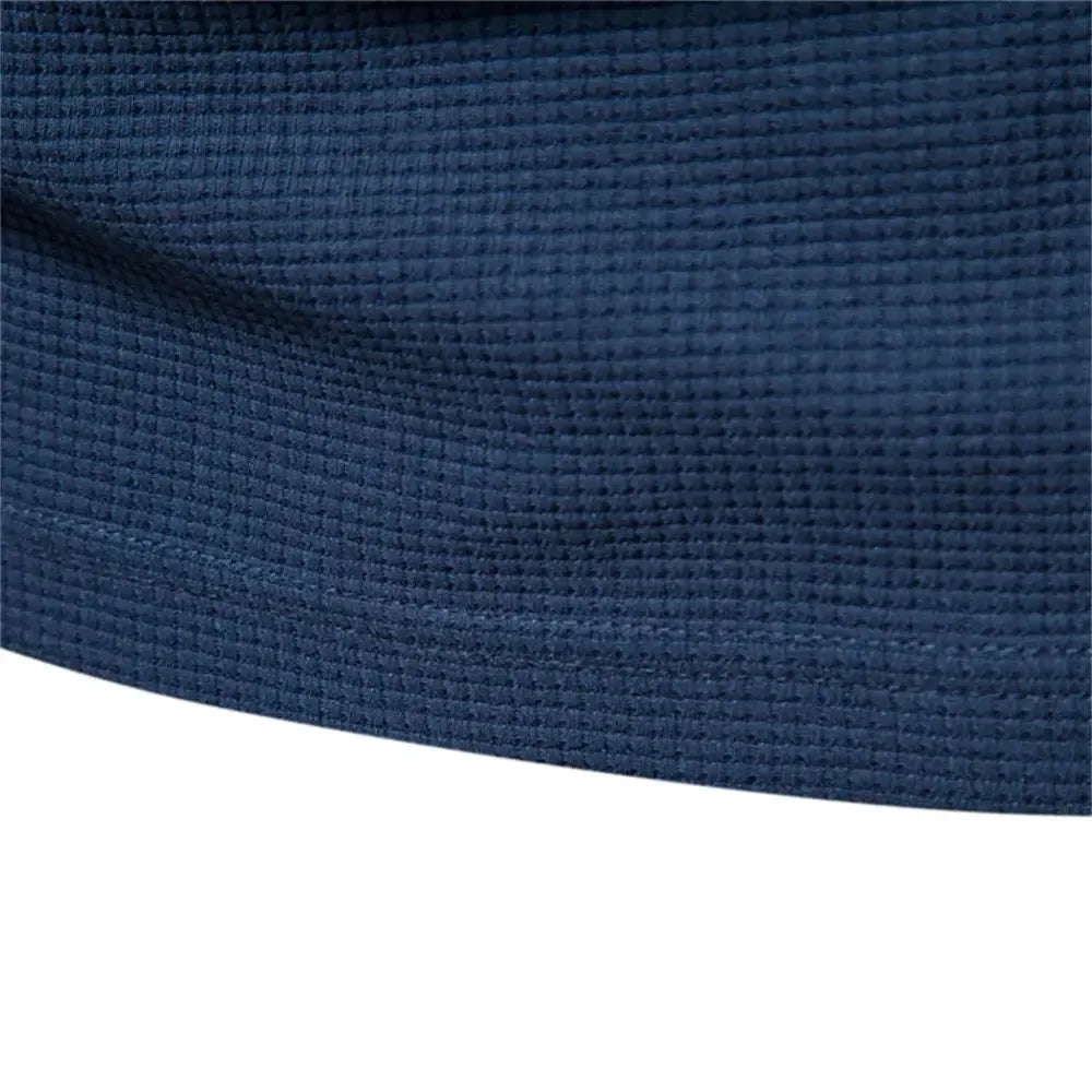 AIOPESON Waffle Cotton Shirts - ShopHub