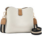 FOXER Brand New Shoulder Bag for Women PU Leather Retro Large Capacity Bucket Bag Female Crossbody Purse Tote Commuting Purse