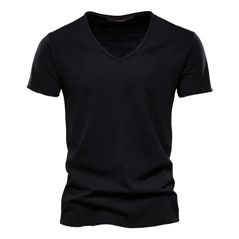 AIOPESON 100% Cotton Men's T-Shirts - ShopHub