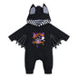Kids Tales Batty Boo Cotton-Blend Halloween Baby Romper
