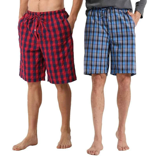 Men's Cotton Summer Pajama Shorts - Comfort Meets Style