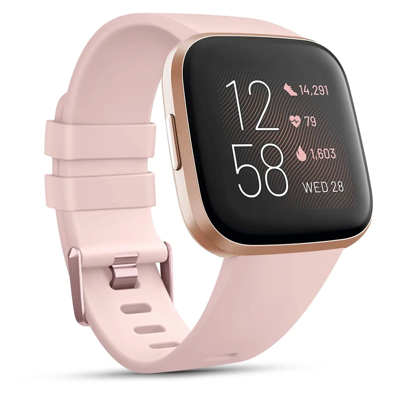 Soft Silicone Sport Band for the Fitbit Versa Lite (available in 26 colours) Habicare