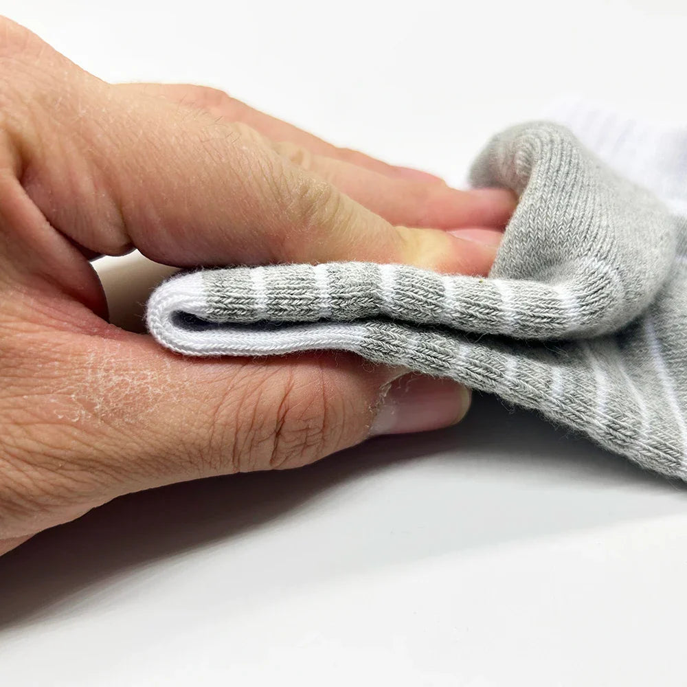 2/4 Pairs Cushioned Cotton Ankle Socks – Men & Women Low-Cut Athletic Sports Socks Habicare