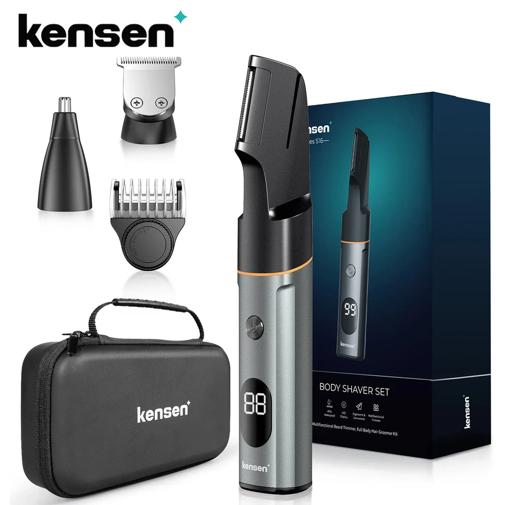 Kensen S16 3 in 1 Electric Hair Trimmer - ShopHub