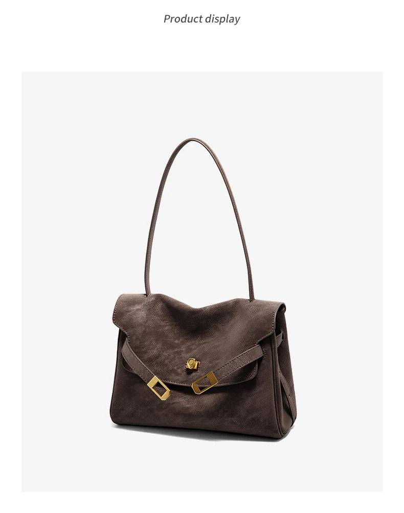 FOXER Women's Leather Shoulder Tote Bag