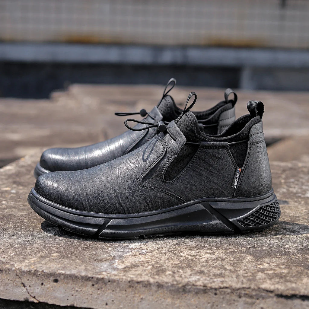 Unisex Work Safety Shoes With Steel Toes, Water Resistance - ShopHub