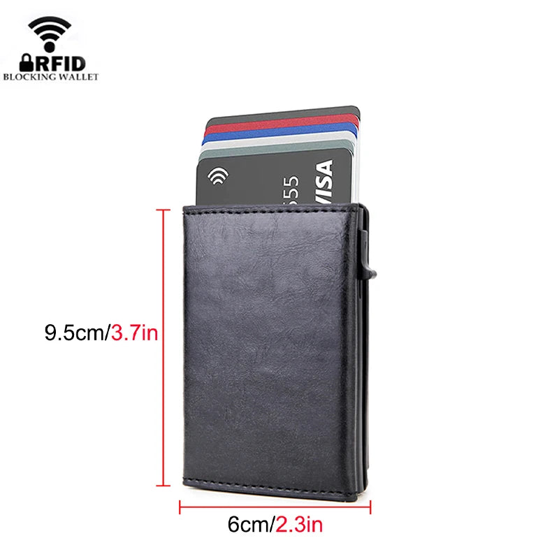 Rfid Carbon Fibe Airtag Wallets