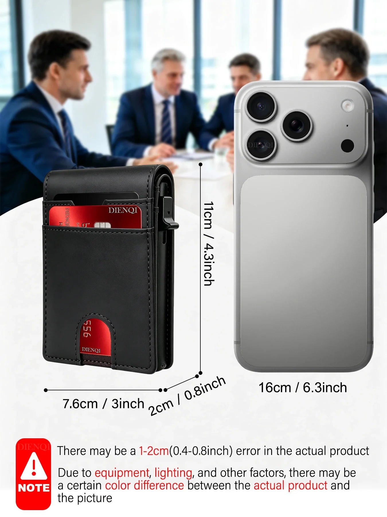 Luxury Men's RFID-blocking Wallets