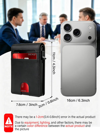 Luxury Men's RFID-blocking Wallets