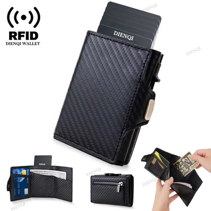 RFID-Protected Carbon Fiber Card Holder