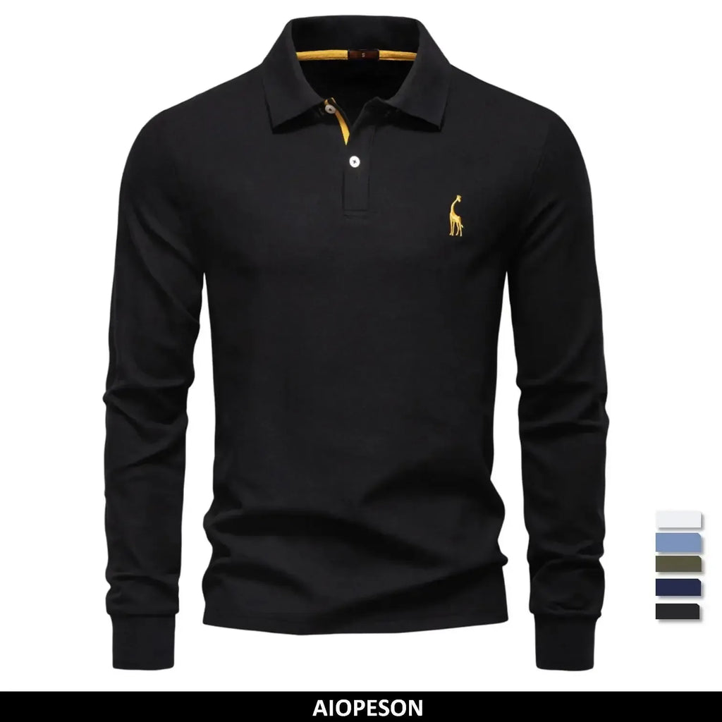 AIOPESON Business Casual Polo Shirts - ShopHub